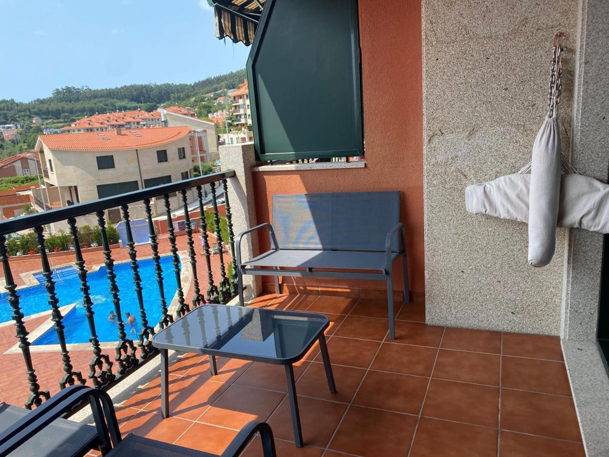 Ferienwohnung Apartamento Con Vistas Al Mar, Piscina Y Parking Sanxenxo Exterior foto