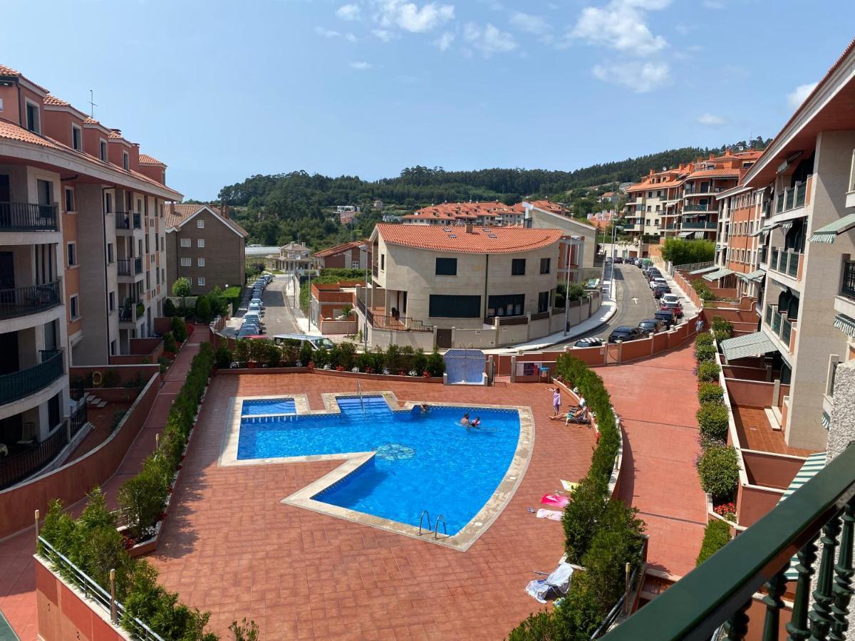 Ferienwohnung Apartamento Con Vistas Al Mar, Piscina Y Parking Sanxenxo Exterior foto