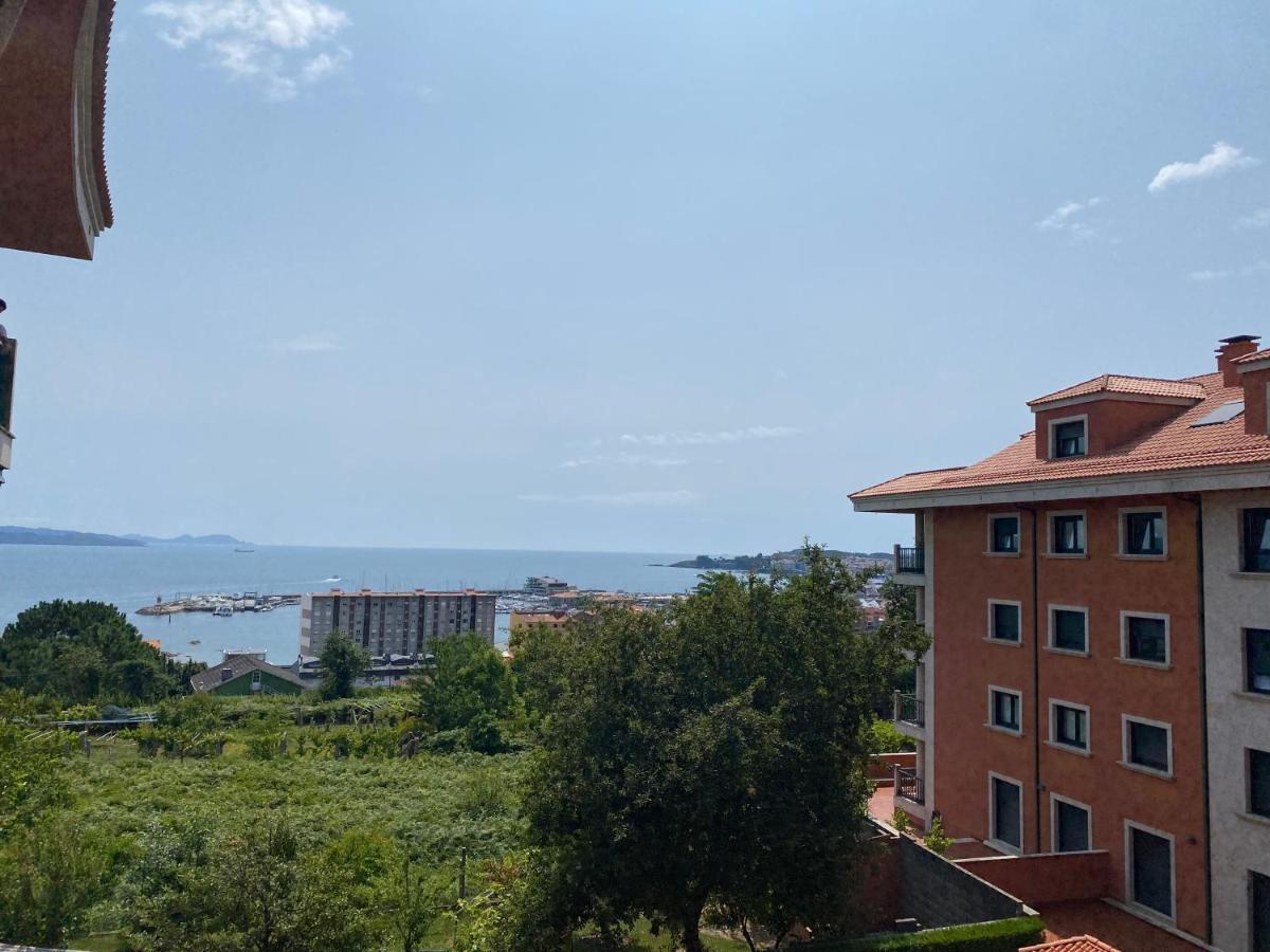 Ferienwohnung Apartamento Con Vistas Al Mar, Piscina Y Parking Sanxenxo Exterior foto